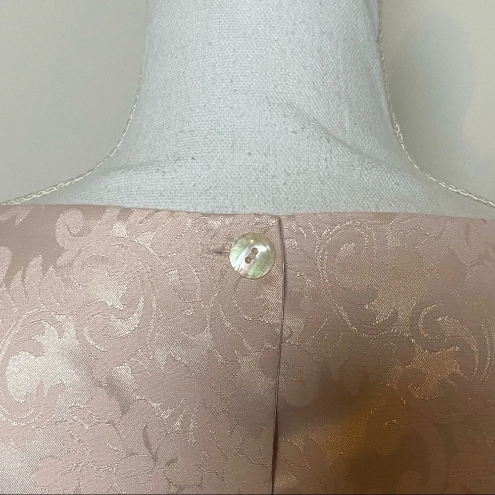 Scott McClintock Vintage Top Plus Size Victorian Puff Sleeve Pink Lace Top - Picture 13 of 14